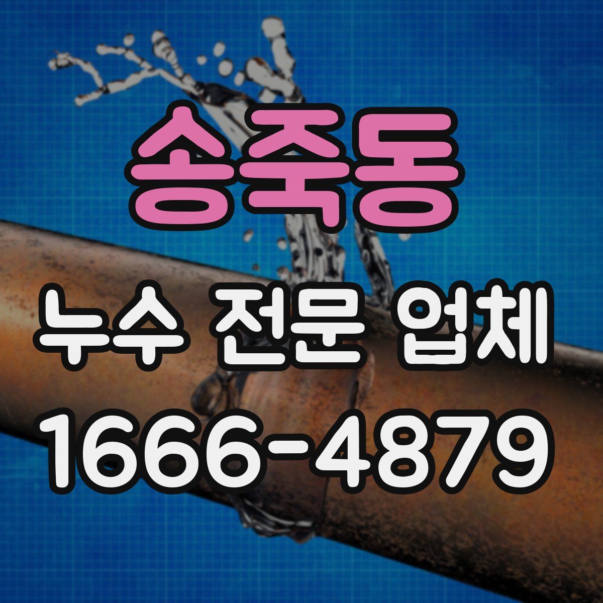송죽동 누수 전문 업체