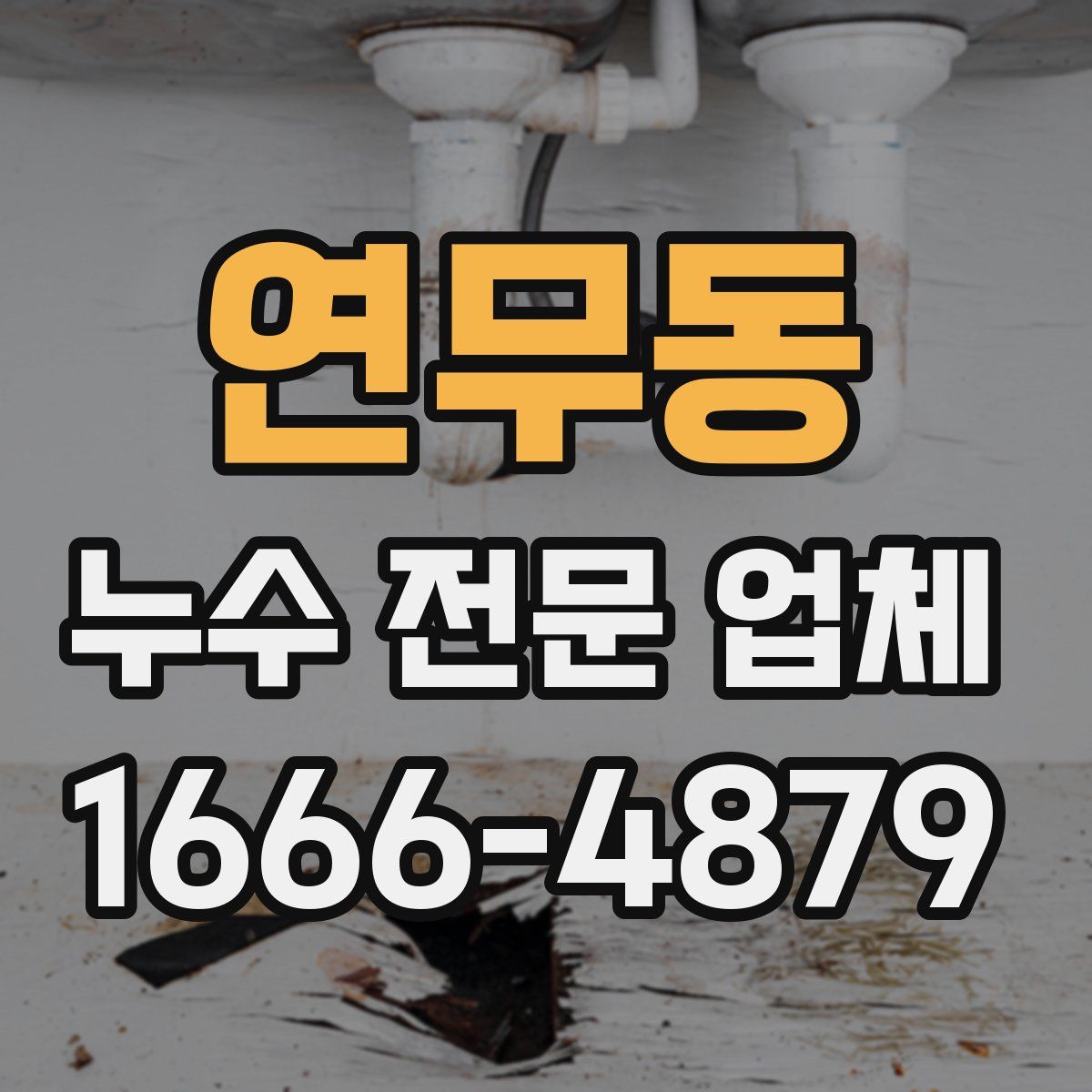 연무동 누수 전문 업체