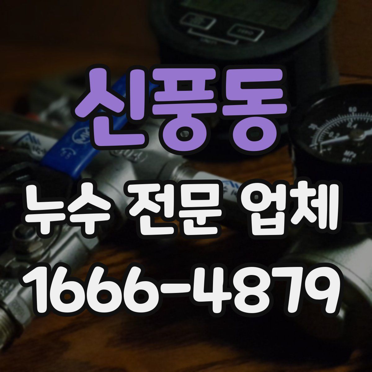 신풍동 누수 전문 업체