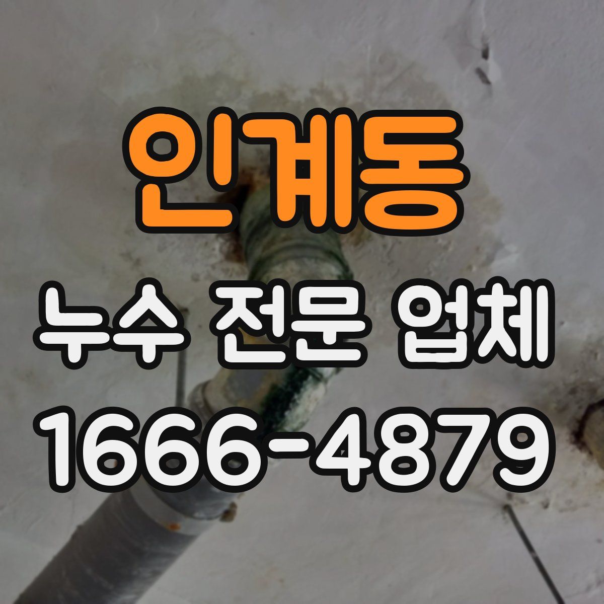 인계동 누수 전문 업체