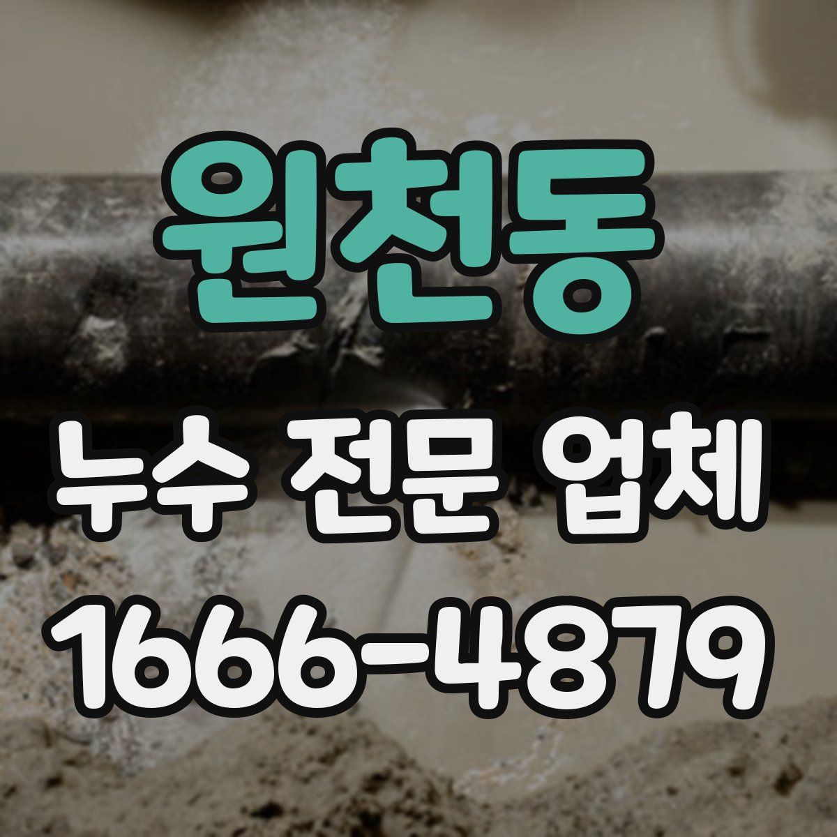 원천동 누수 전문 업체