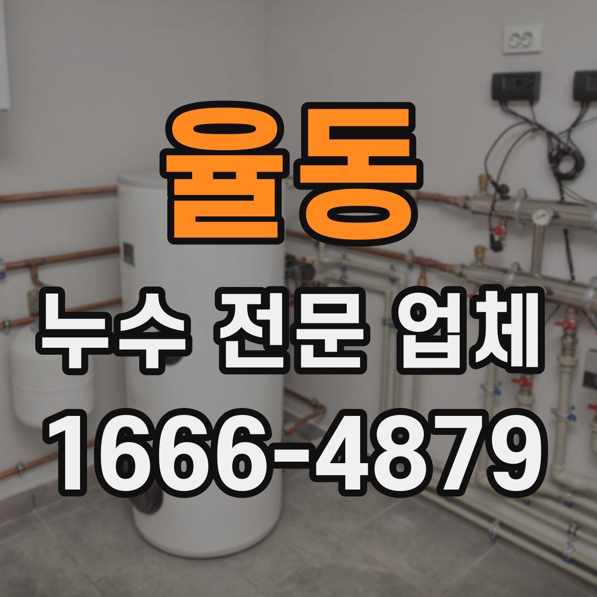 율동 누수 전문 업체