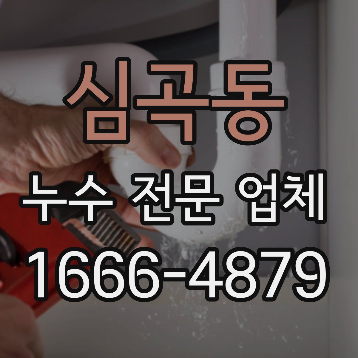 심곡동 누수 전문 업체