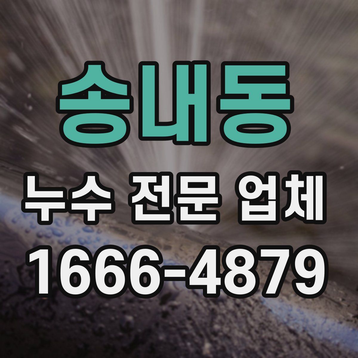 송내동 누수 전문 업체