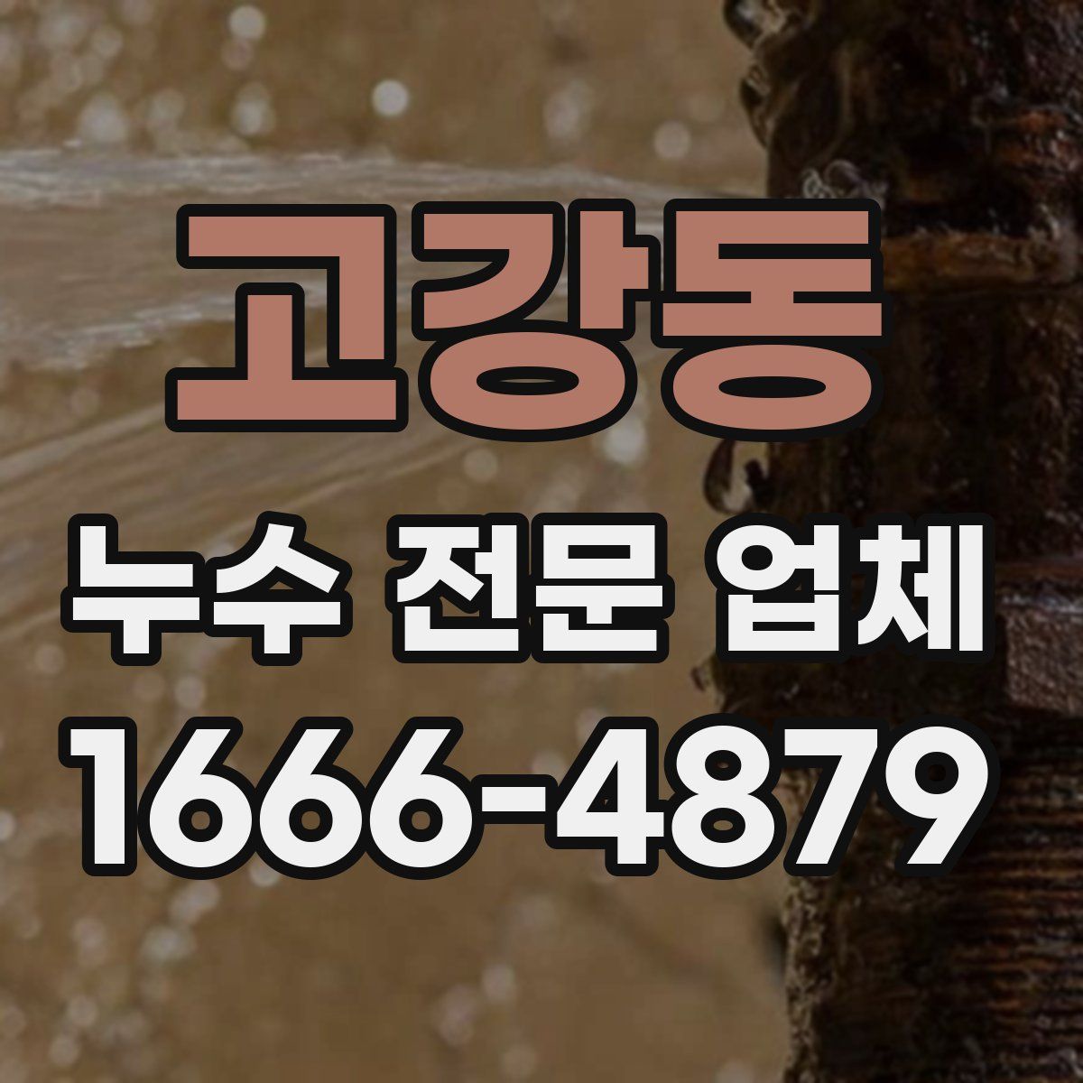 고강동 누수 전문 업체