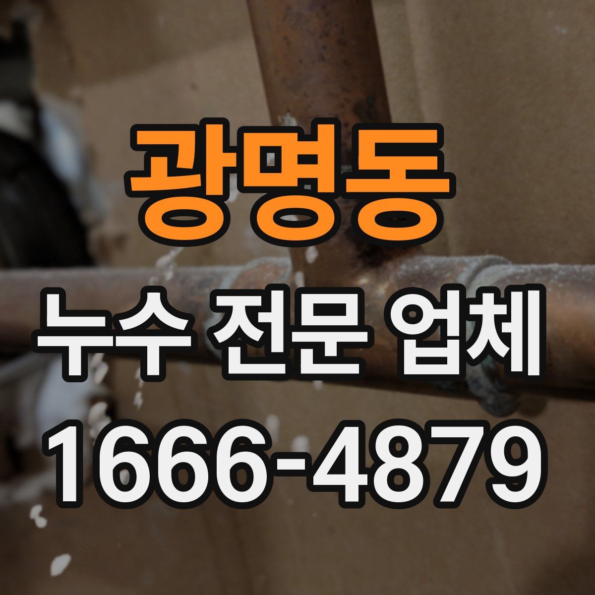 광명동 누수 전문 업체