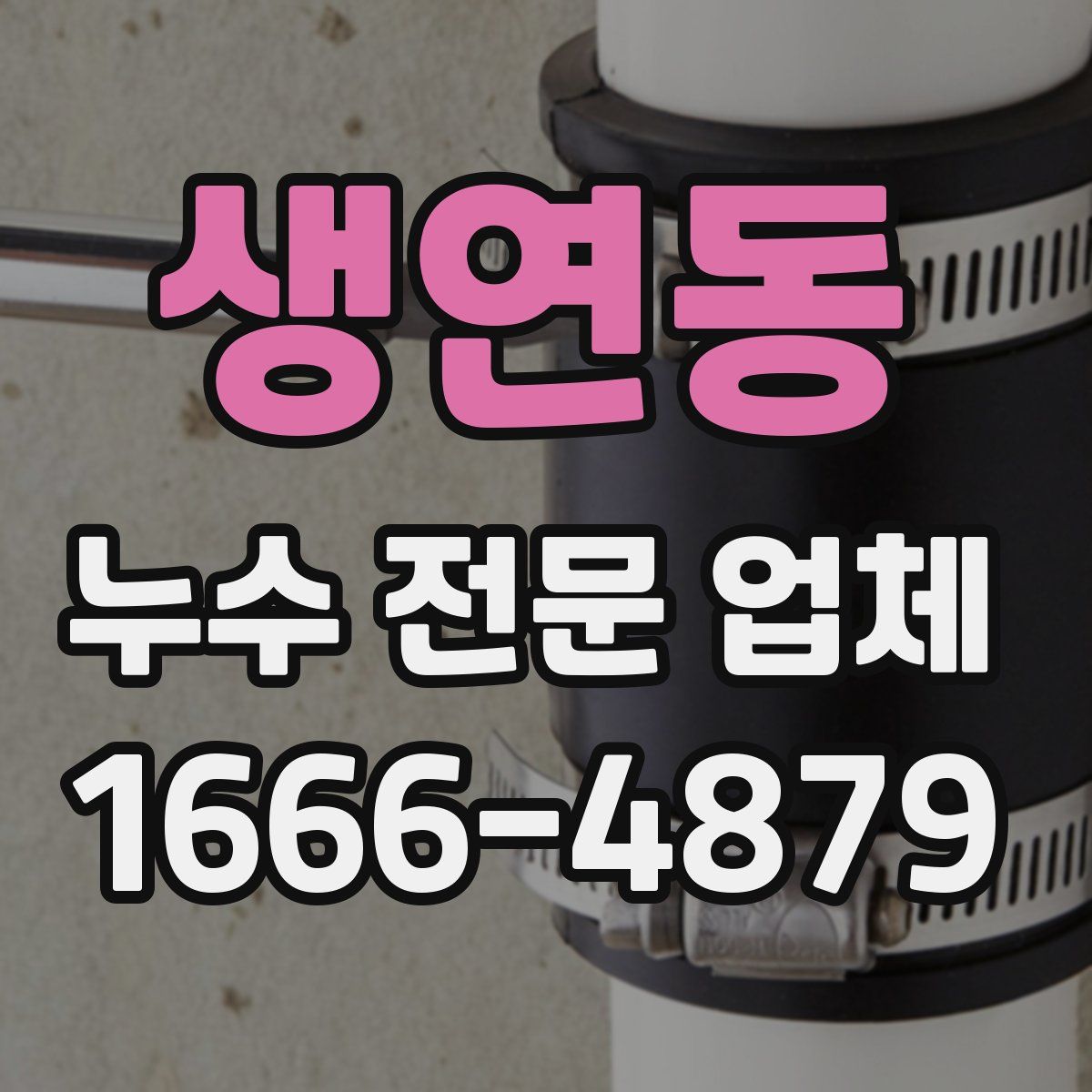 생연동 누수 전문 업체