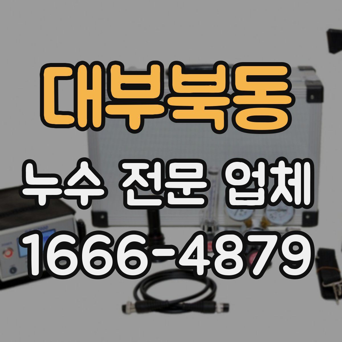 대부북동 누수 전문 업체