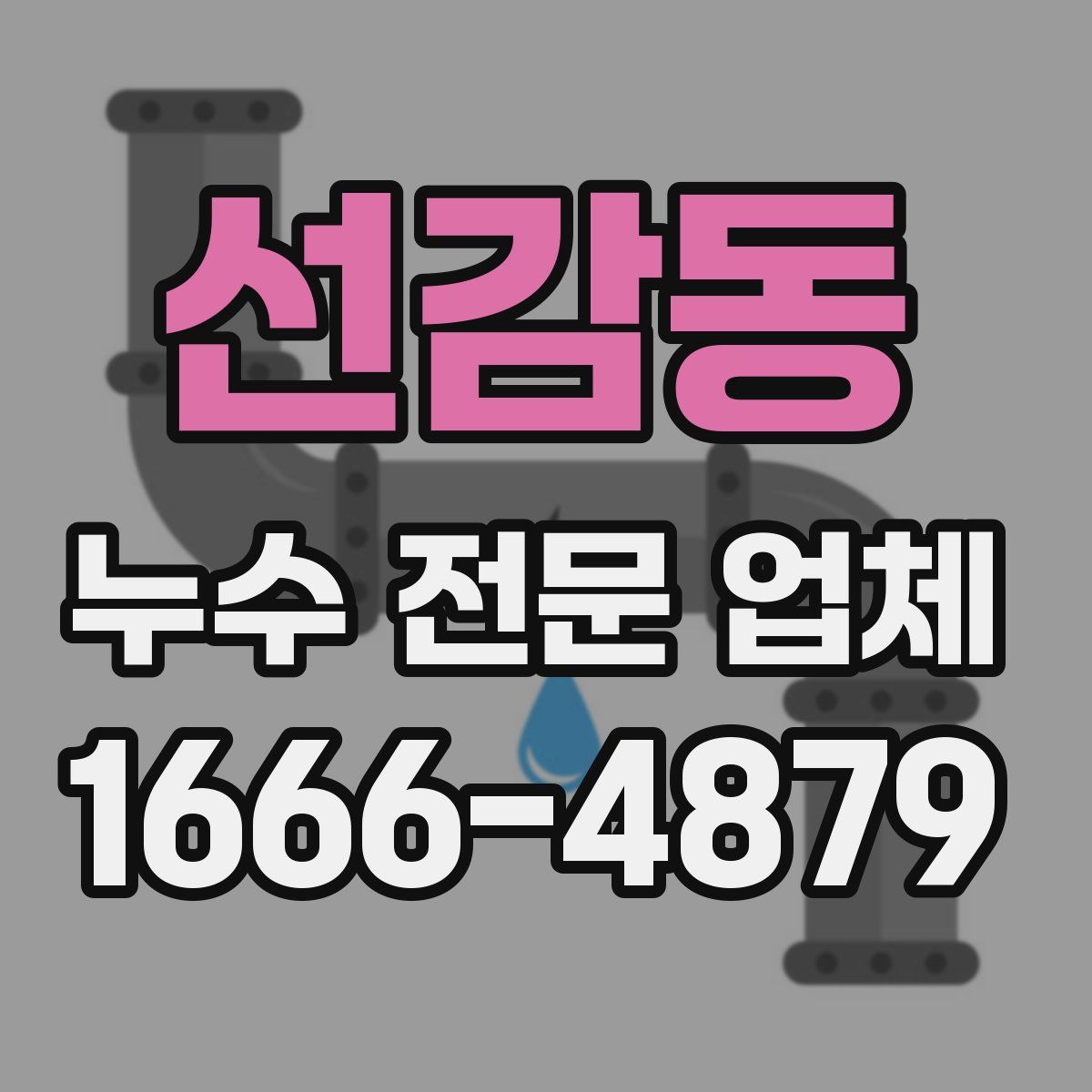 선감동 누수 전문 업체
