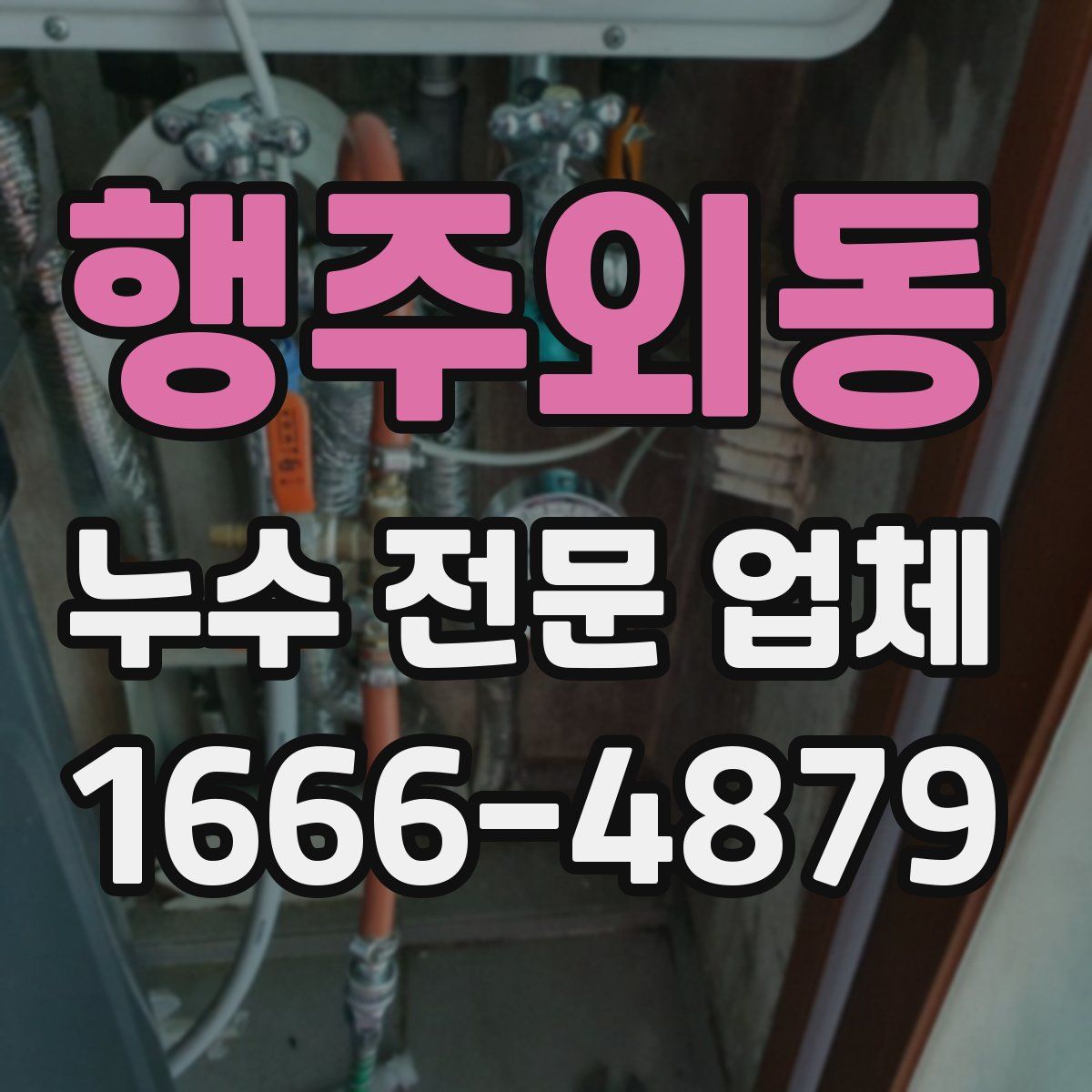 행주외동 누수 전문 업체