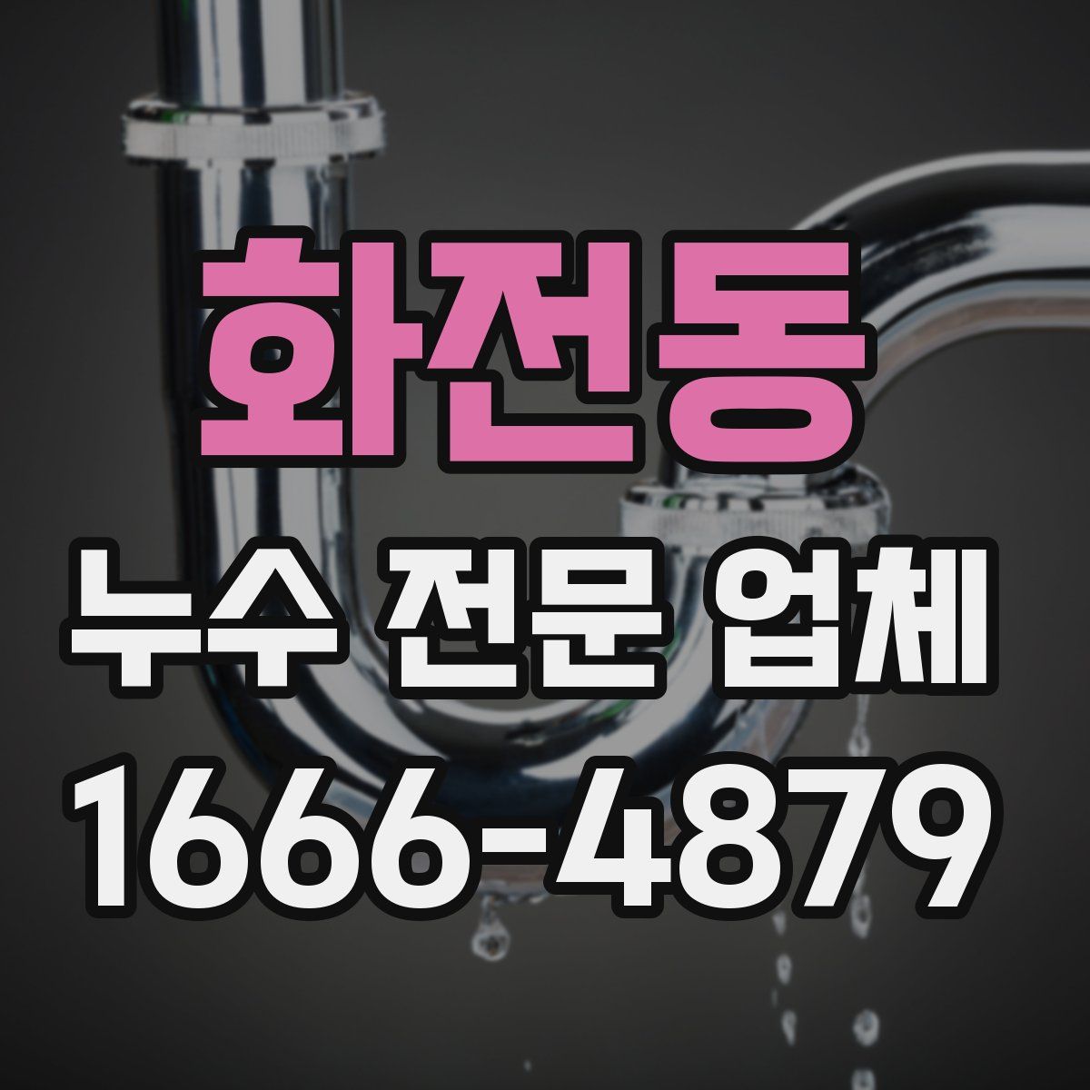화전동 누수 전문 업체