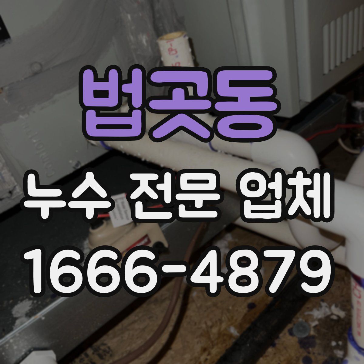 법곳동 누수 전문 업체