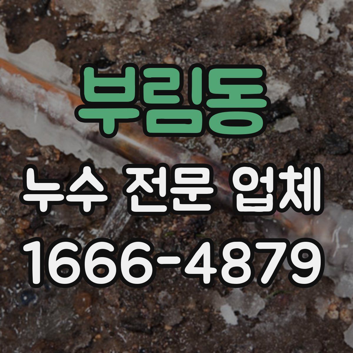 부림동 누수 전문 업체
