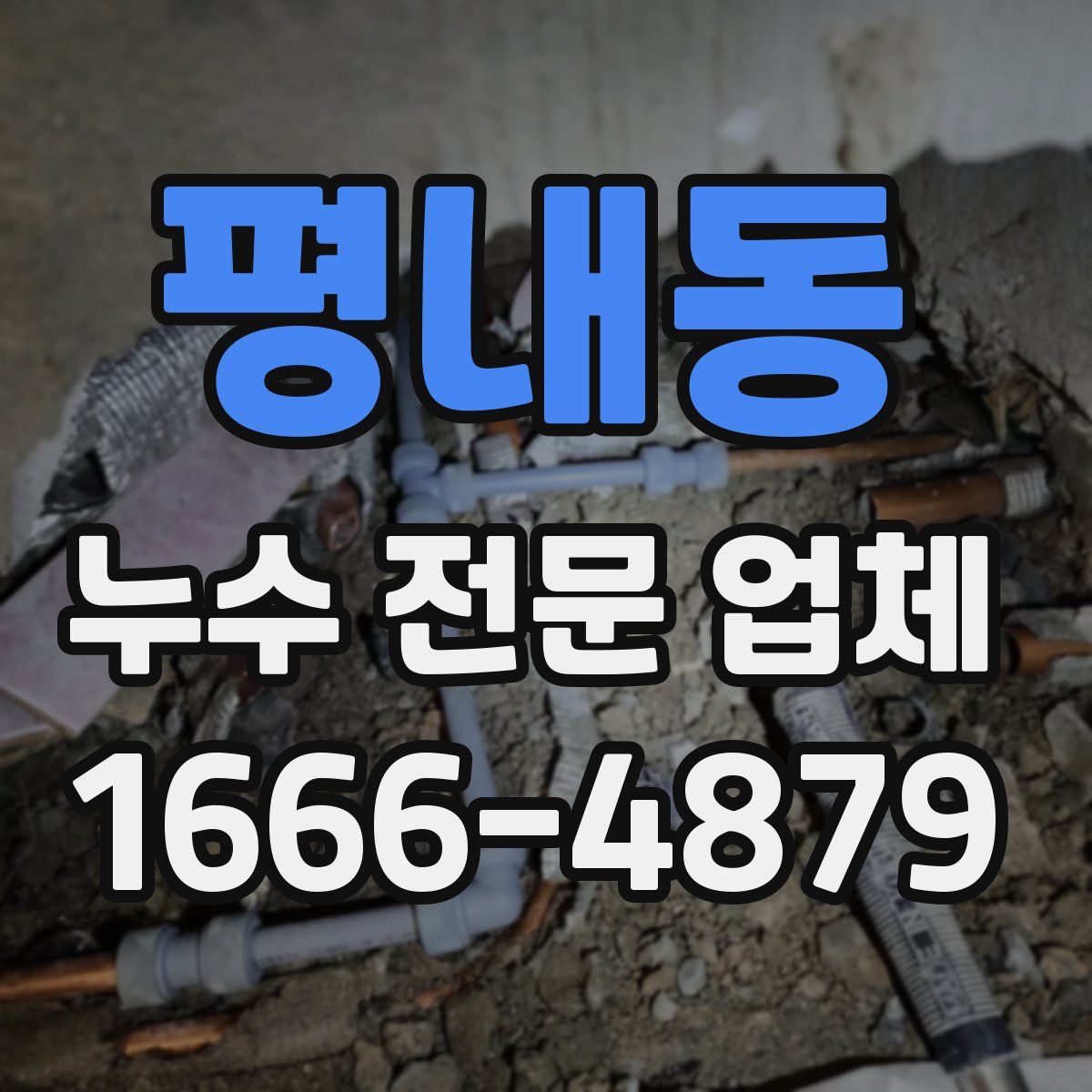 평내동 누수 전문 업체