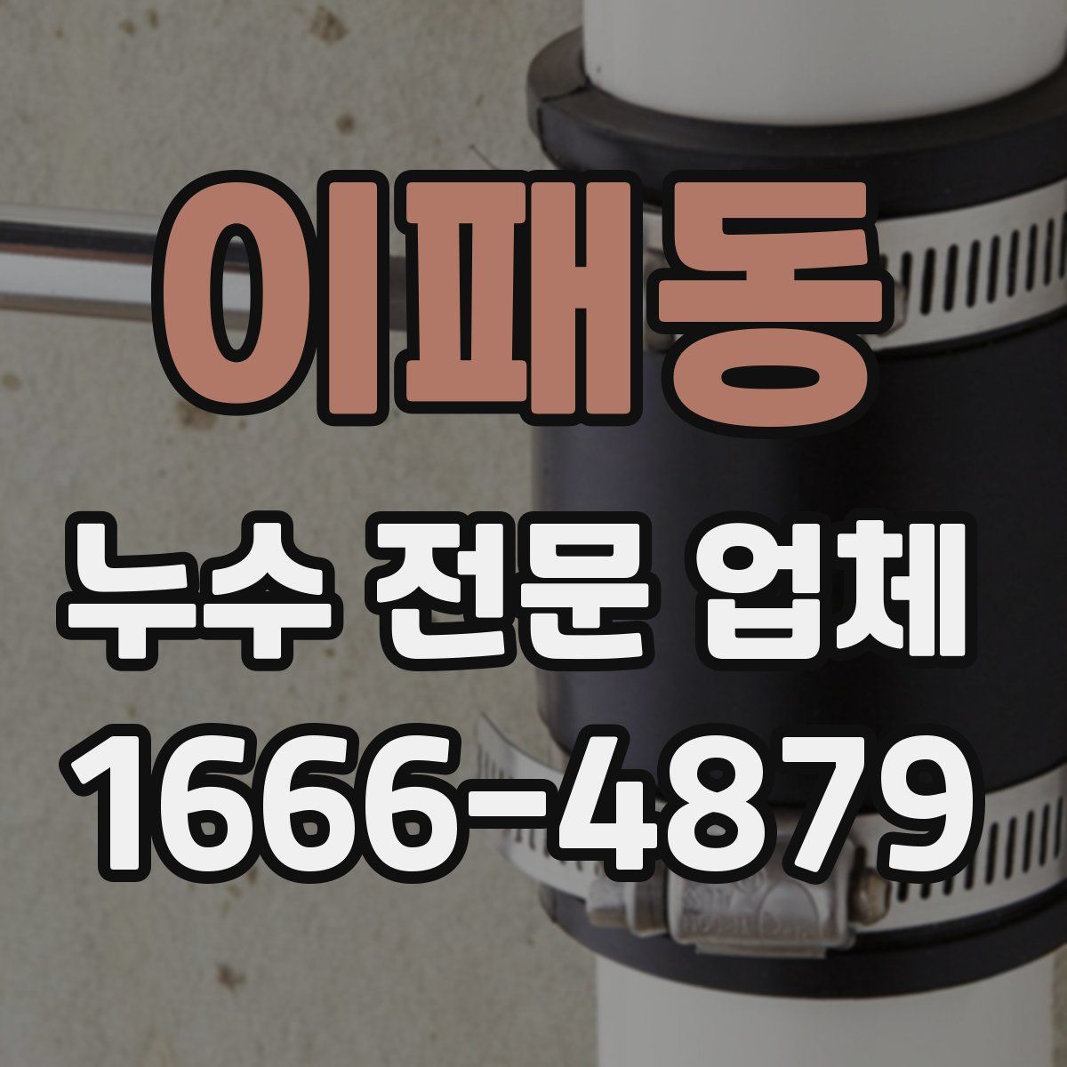 이패동 누수 전문 업체
