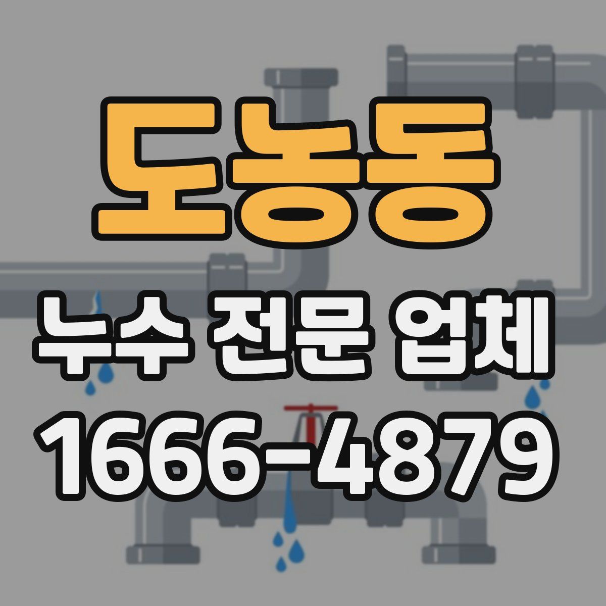 도농동 누수 전문 업체