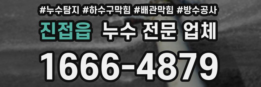 진접읍 누수 전문 업체