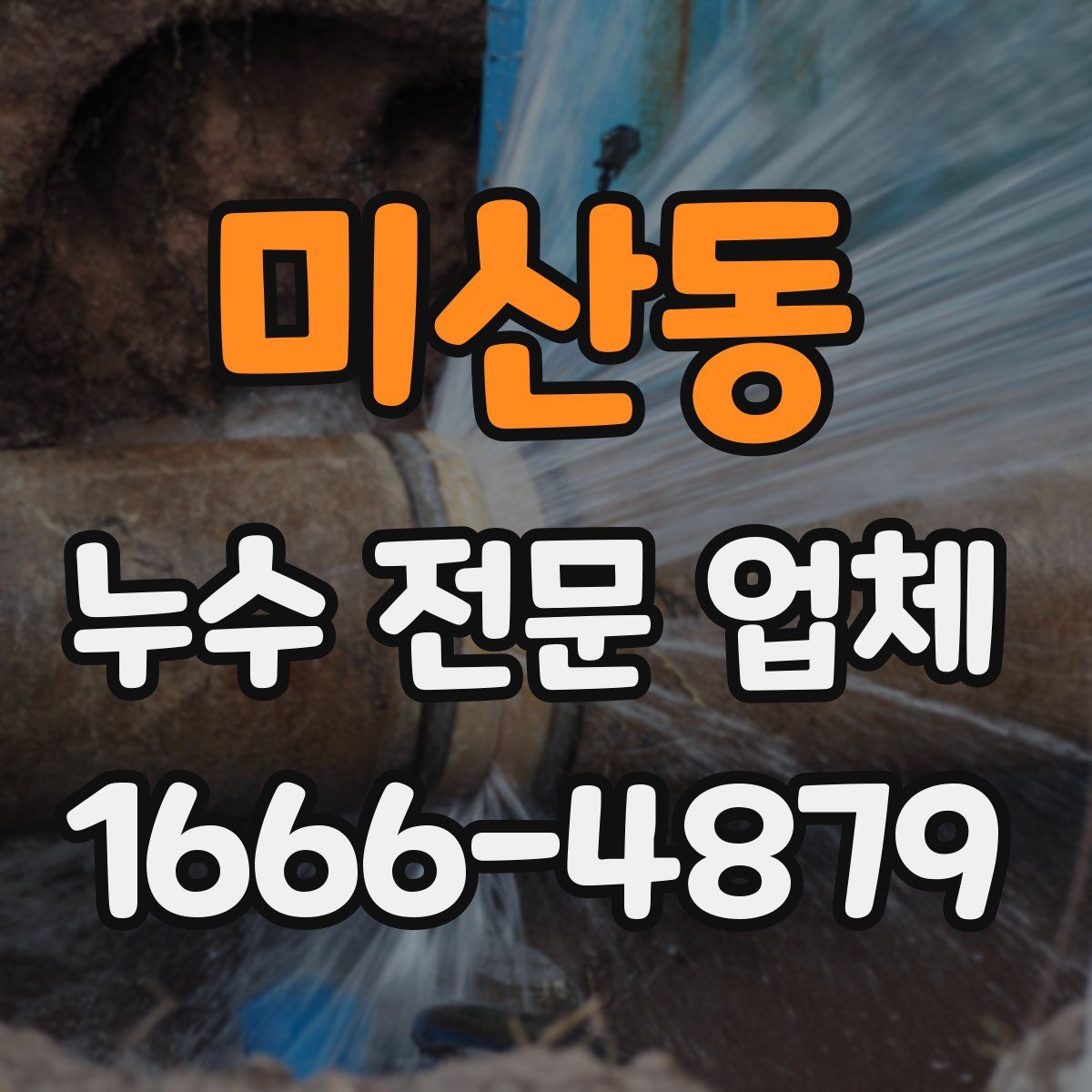 미산동 누수 전문 업체