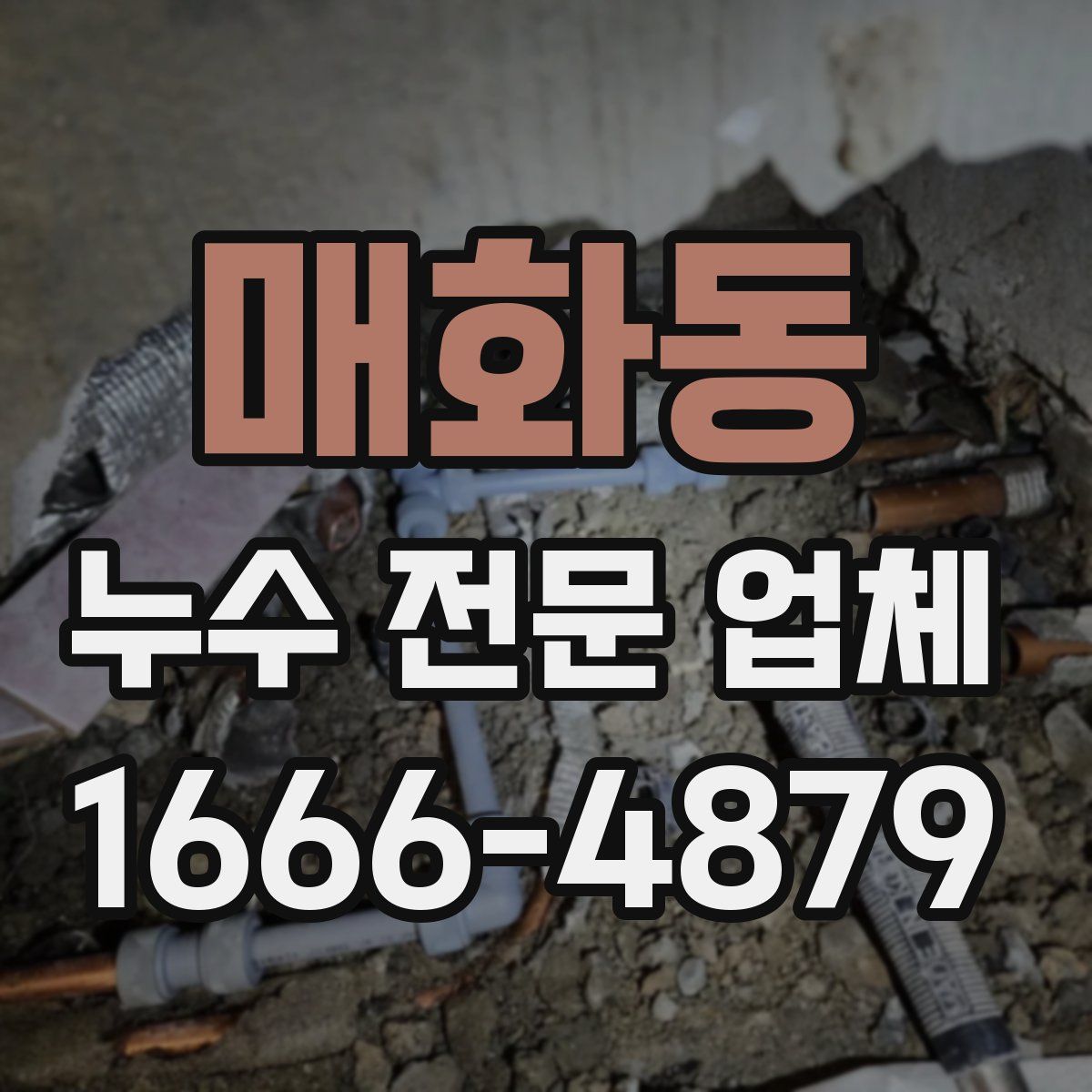 매화동 누수 전문 업체