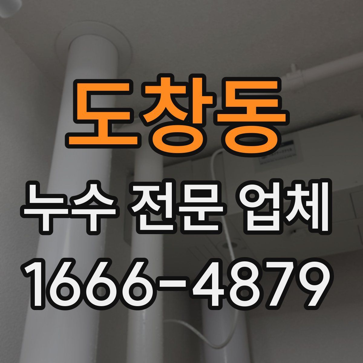 도창동 누수 전문 업체