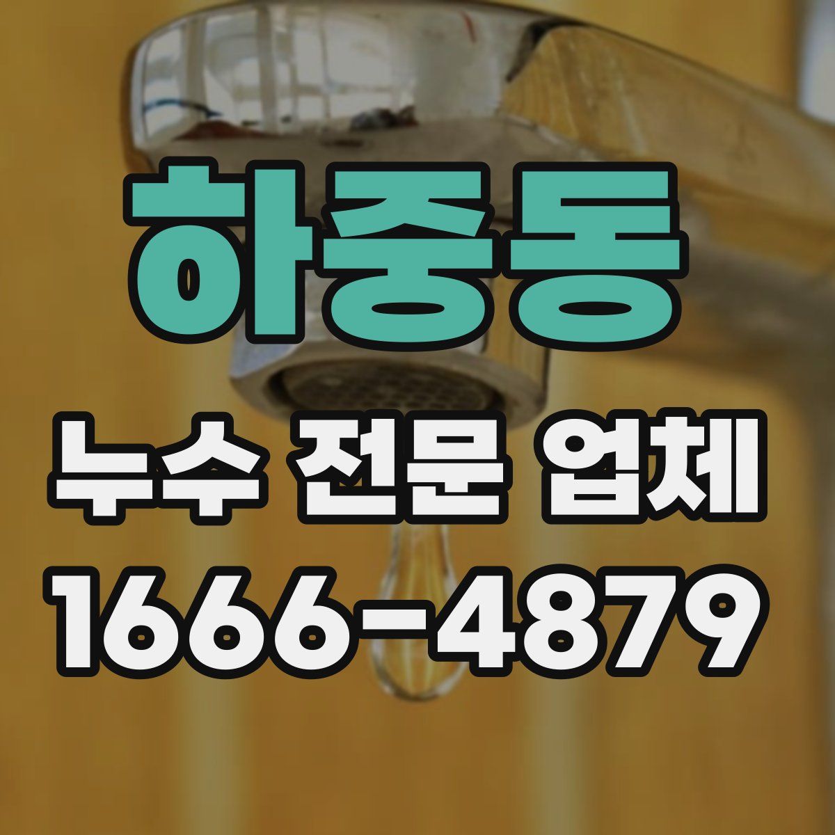 하중동 누수 전문 업체