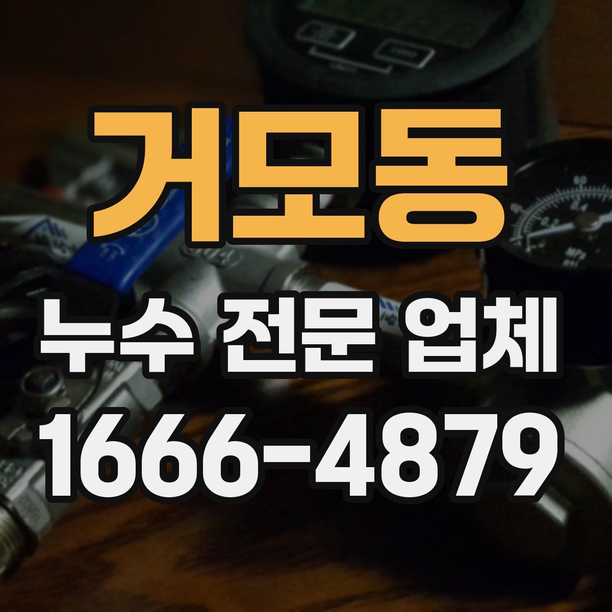 거모동 누수 전문 업체