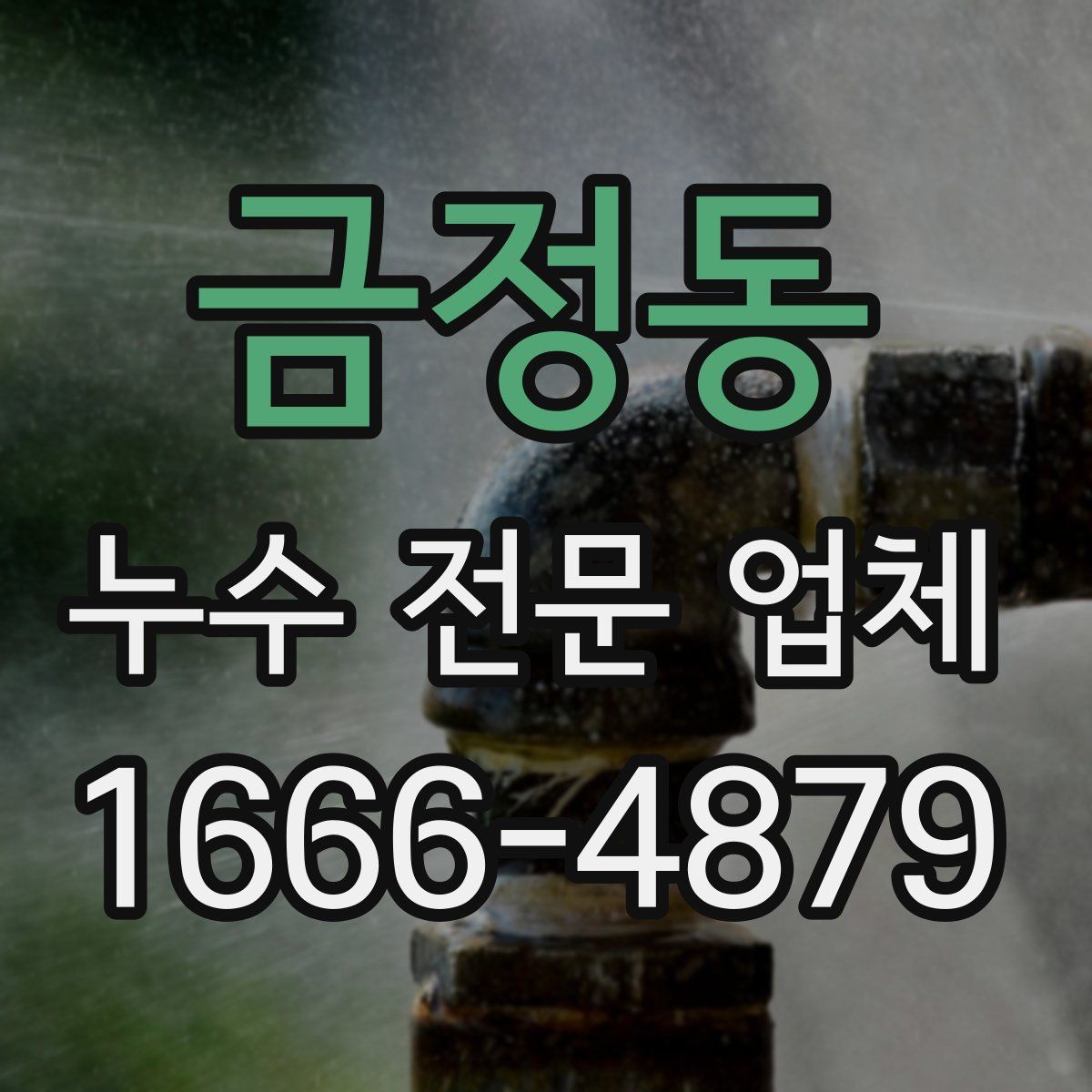 금정동 누수 전문 업체