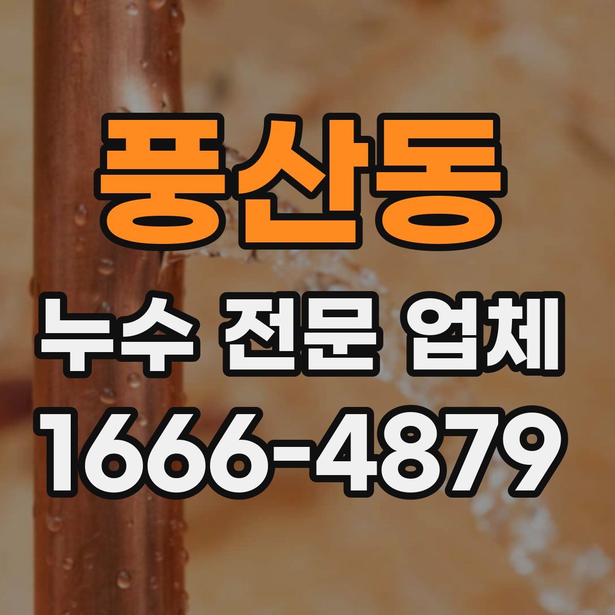 풍산동 누수 전문 업체