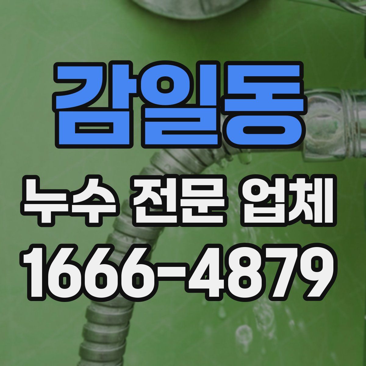 감일동 누수 전문 업체