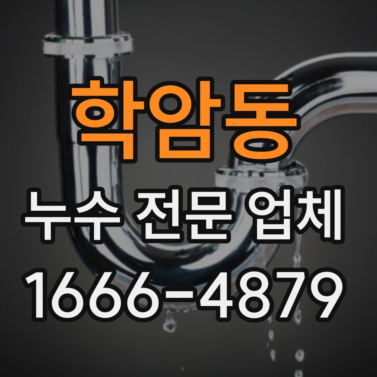 학암동 누수 전문 업체