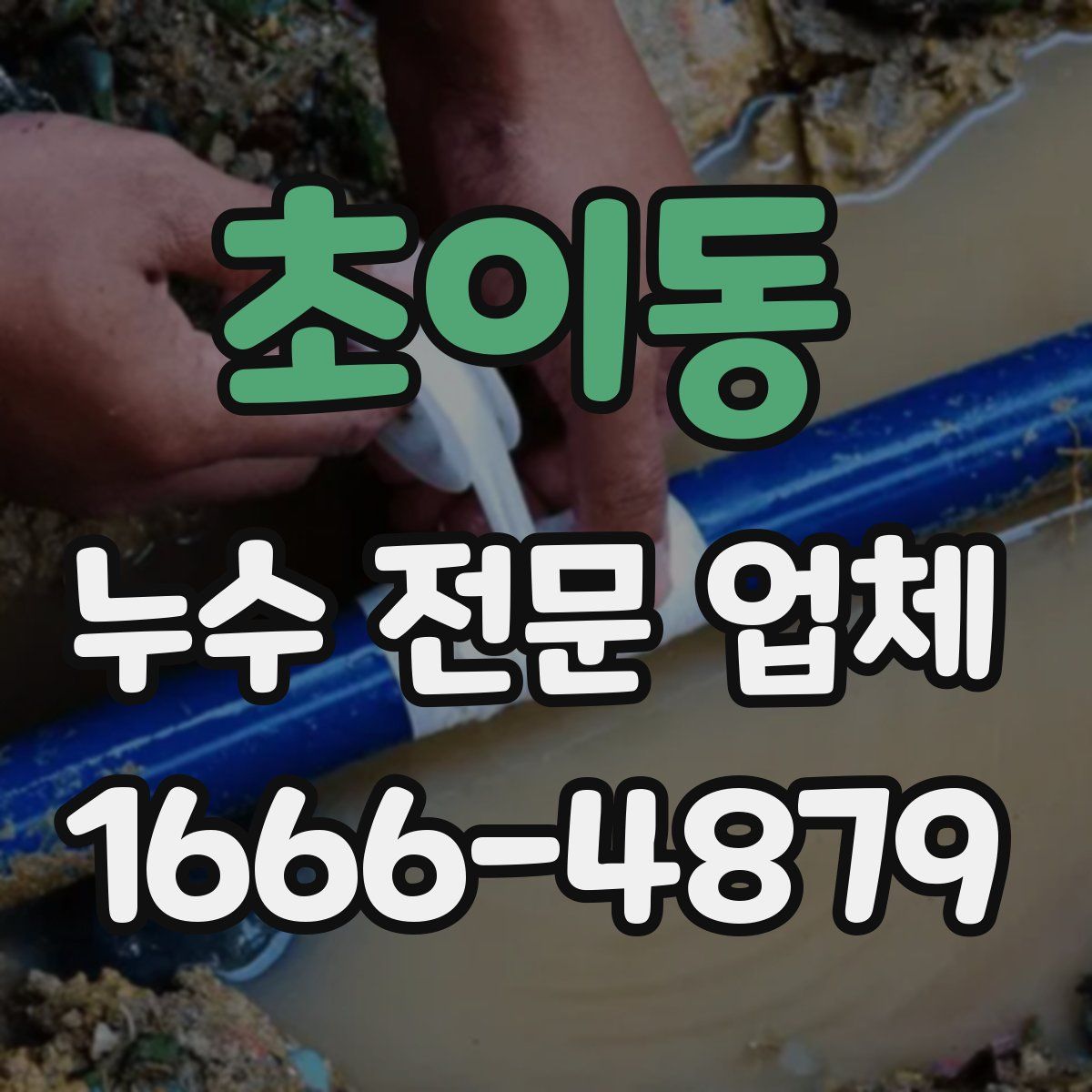 초이동 누수 전문 업체