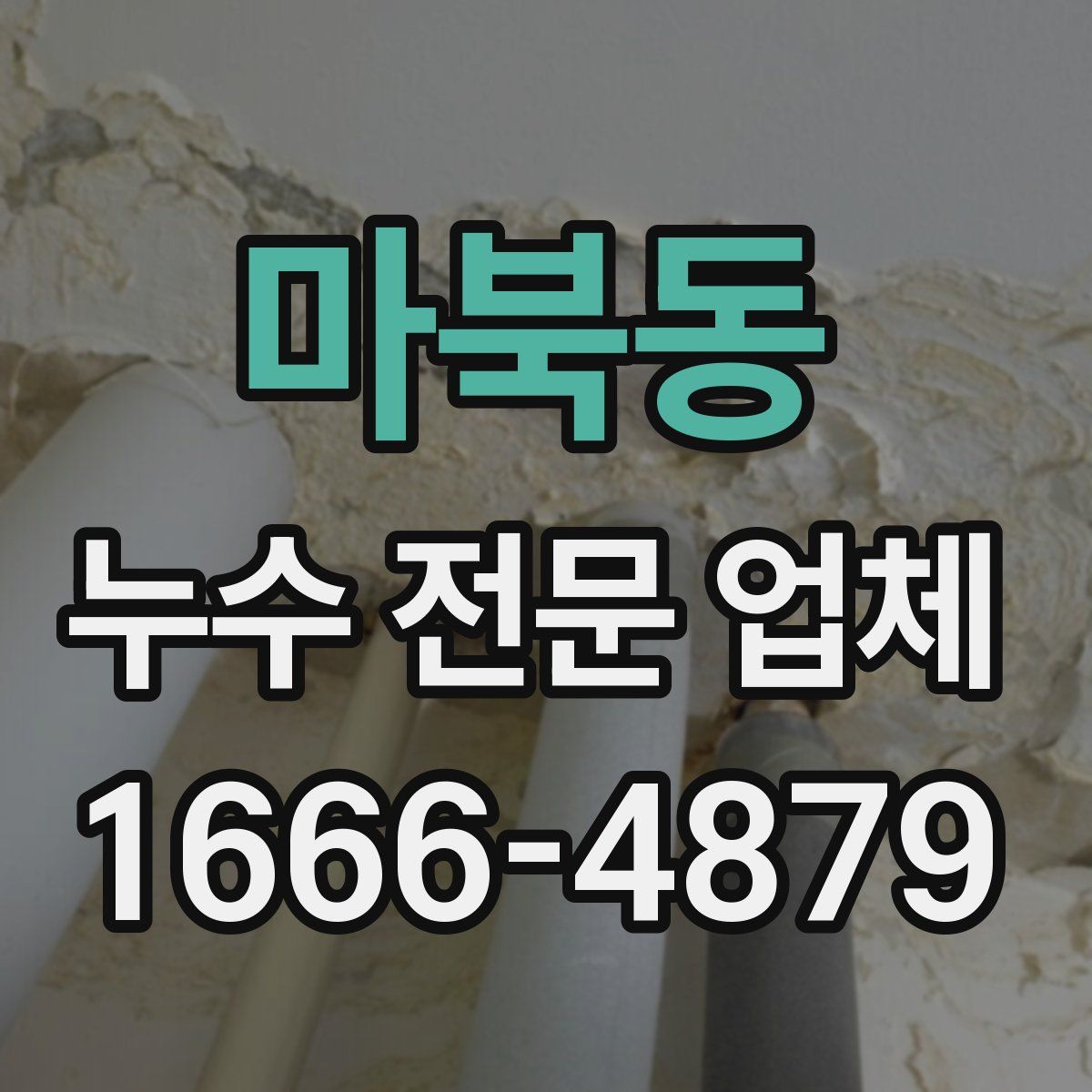 마북동 누수 전문 업체
