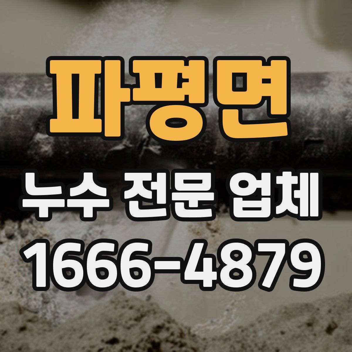 파평면 누수 전문 업체