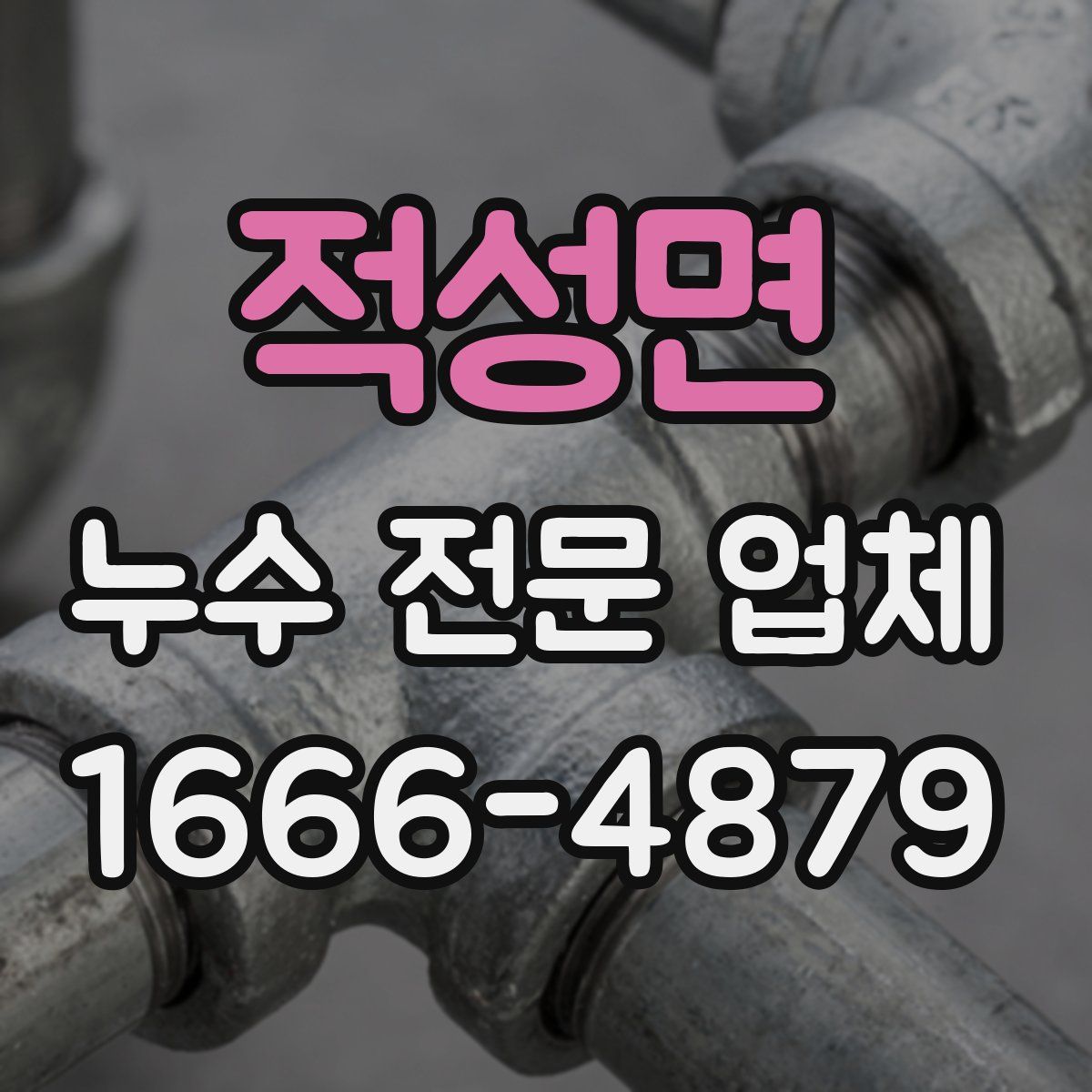 적성면 누수 전문 업체