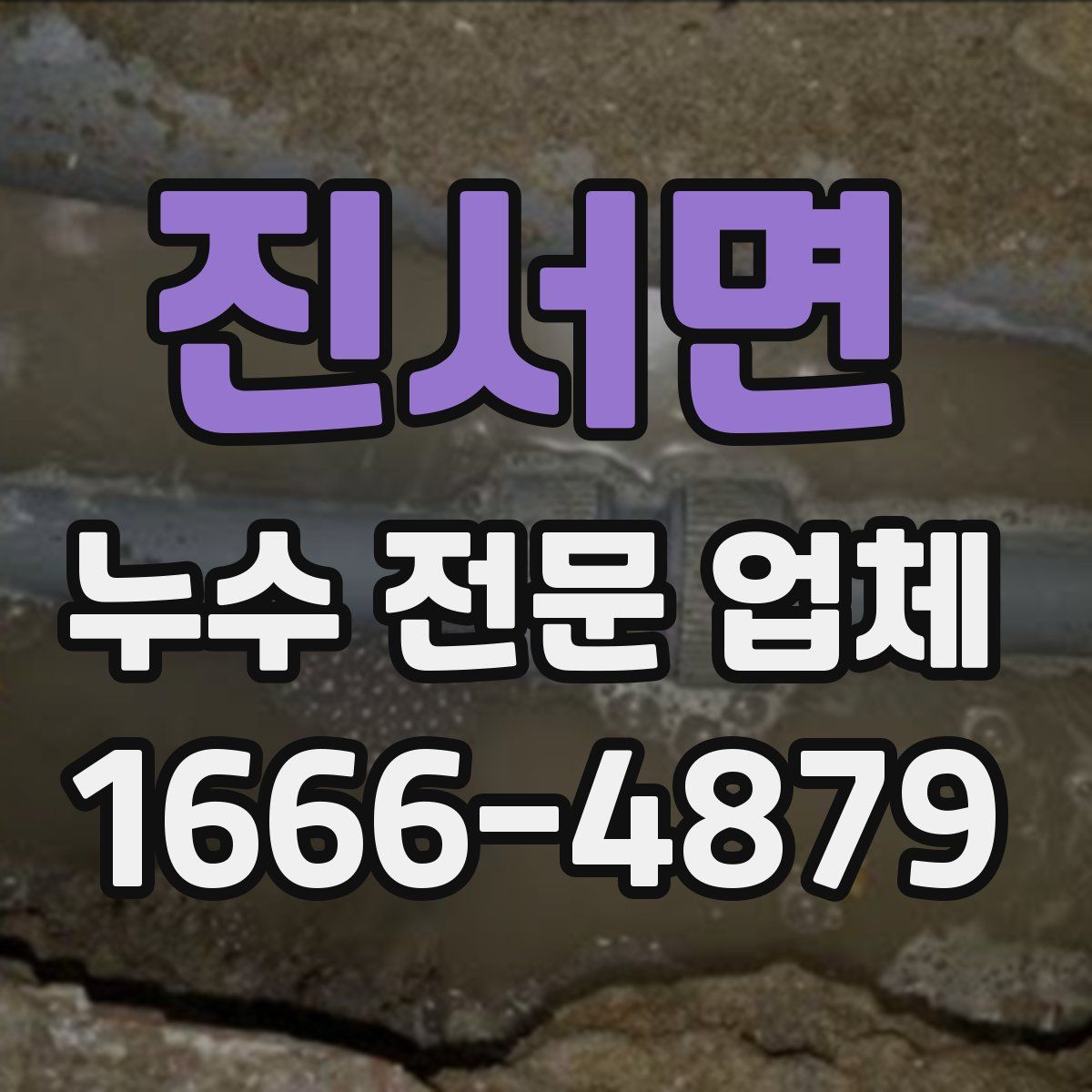 진서면 누수 전문 업체