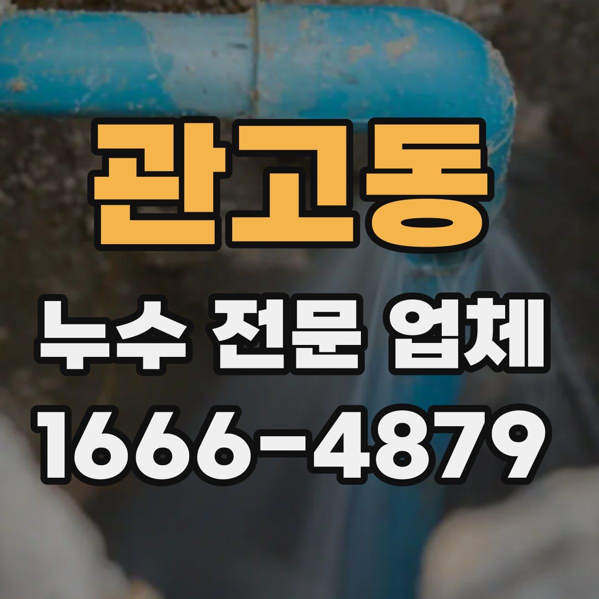 관고동 누수 전문 업체