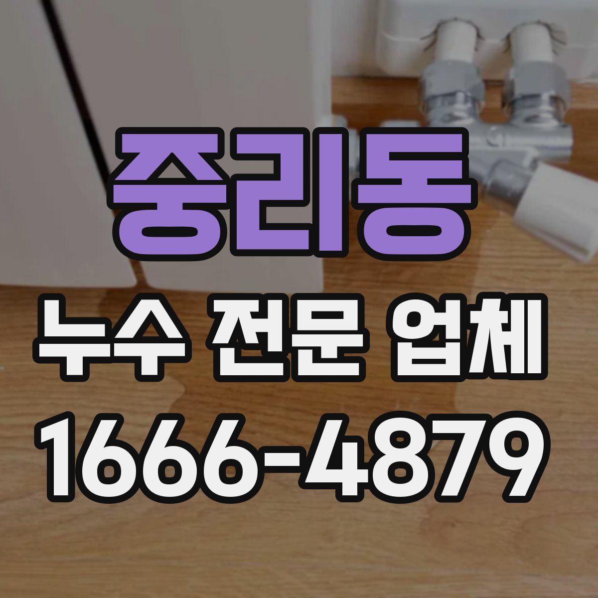 중리동 누수 전문 업체