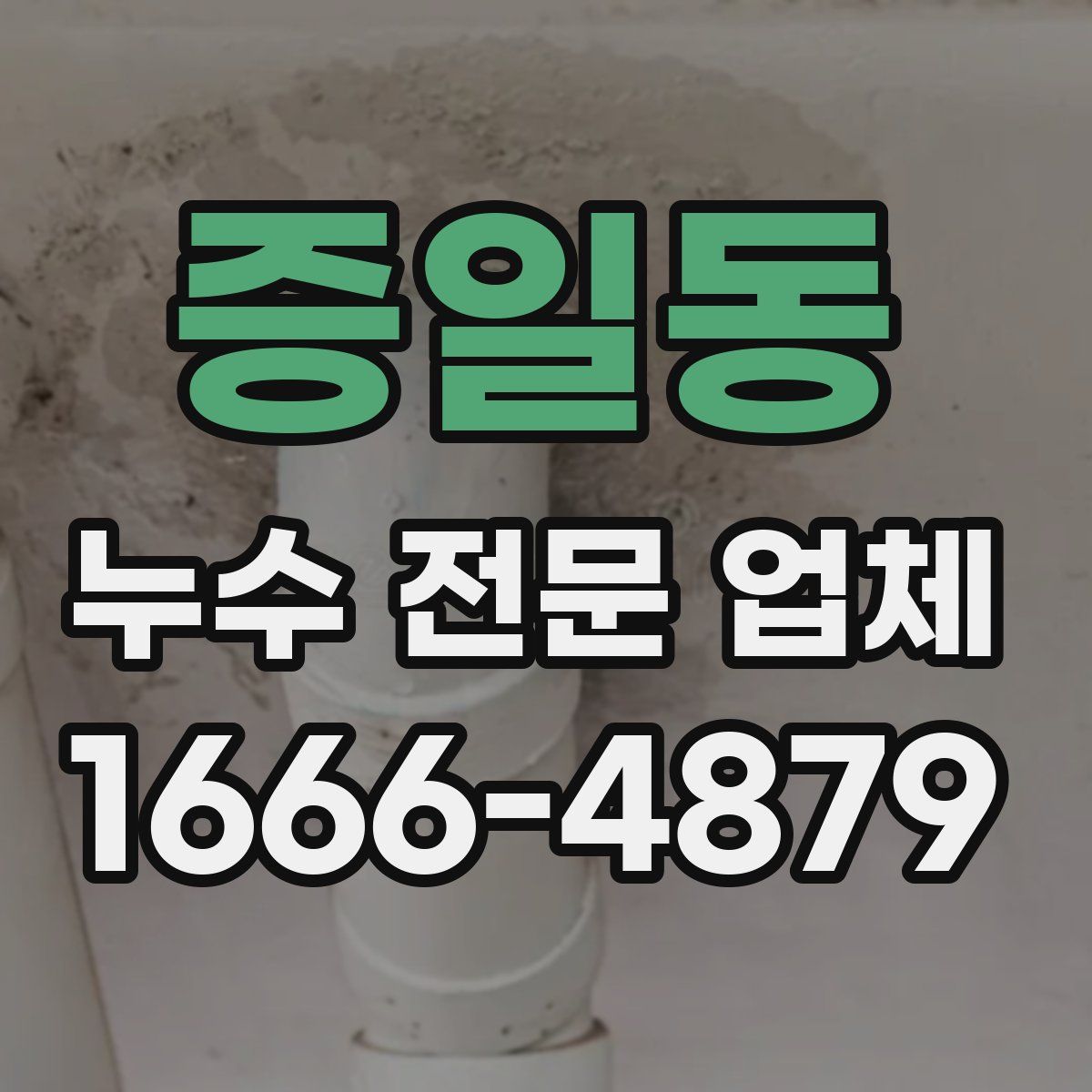 증일동 누수 전문 업체