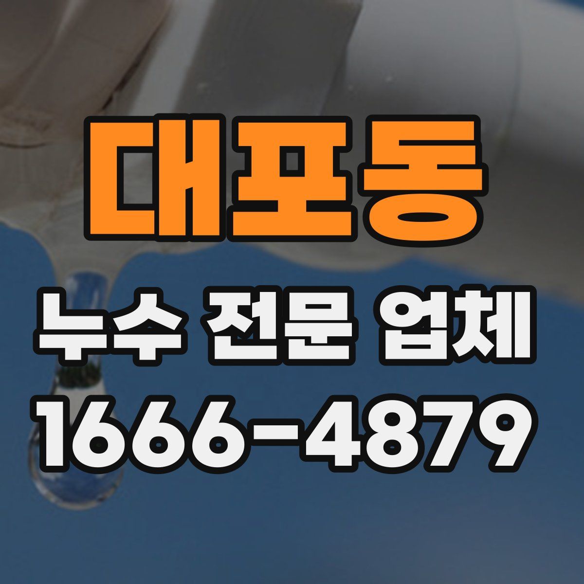 대포동 누수 전문 업체