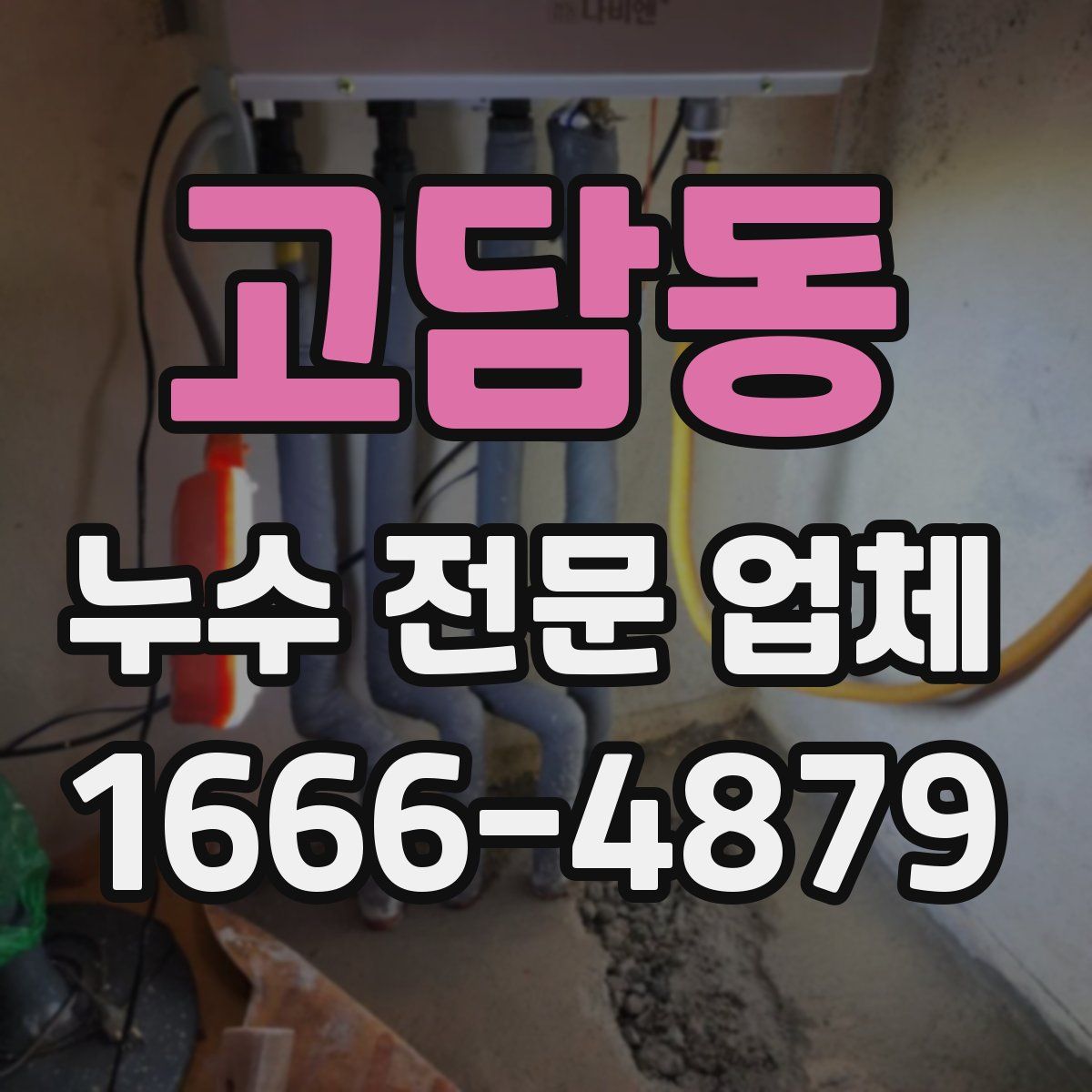 고담동 누수 전문 업체