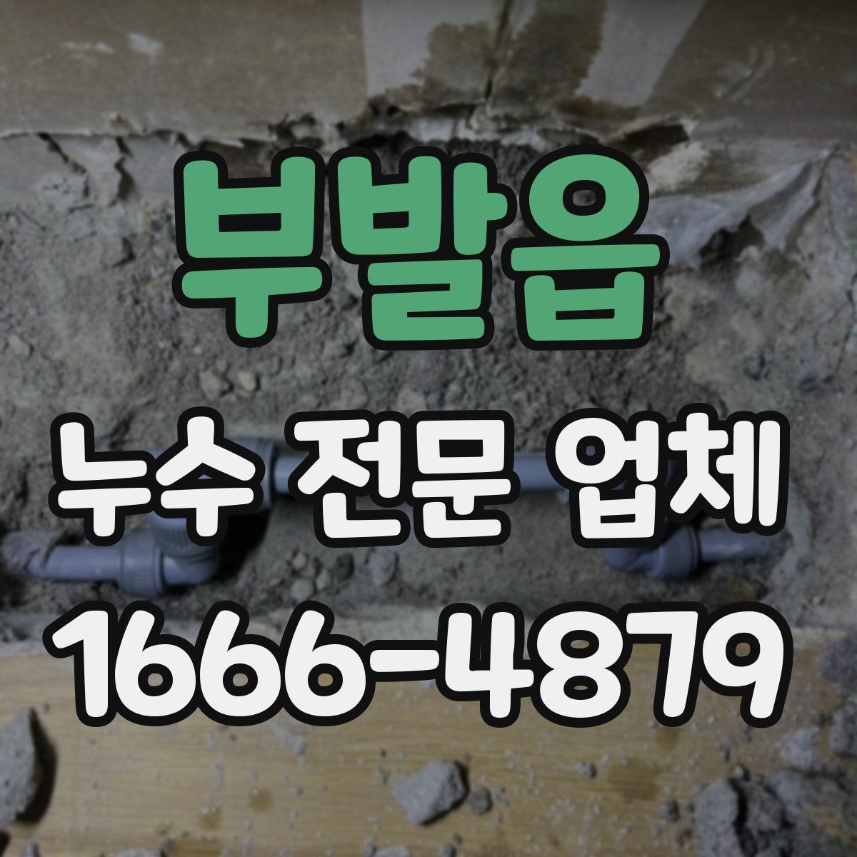부발읍 누수 전문 업체
