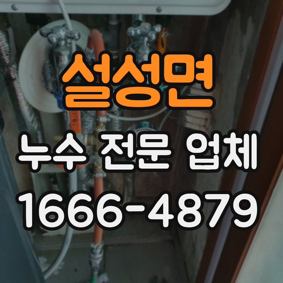 설성면 누수 전문 업체
