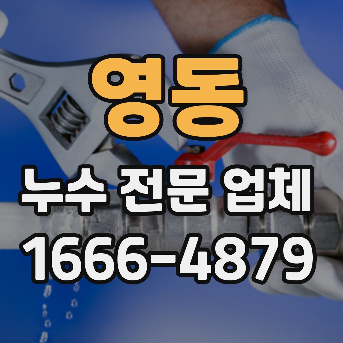 영동 누수 전문 업체