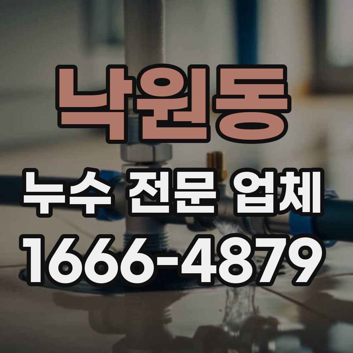 낙원동 누수 전문 업체