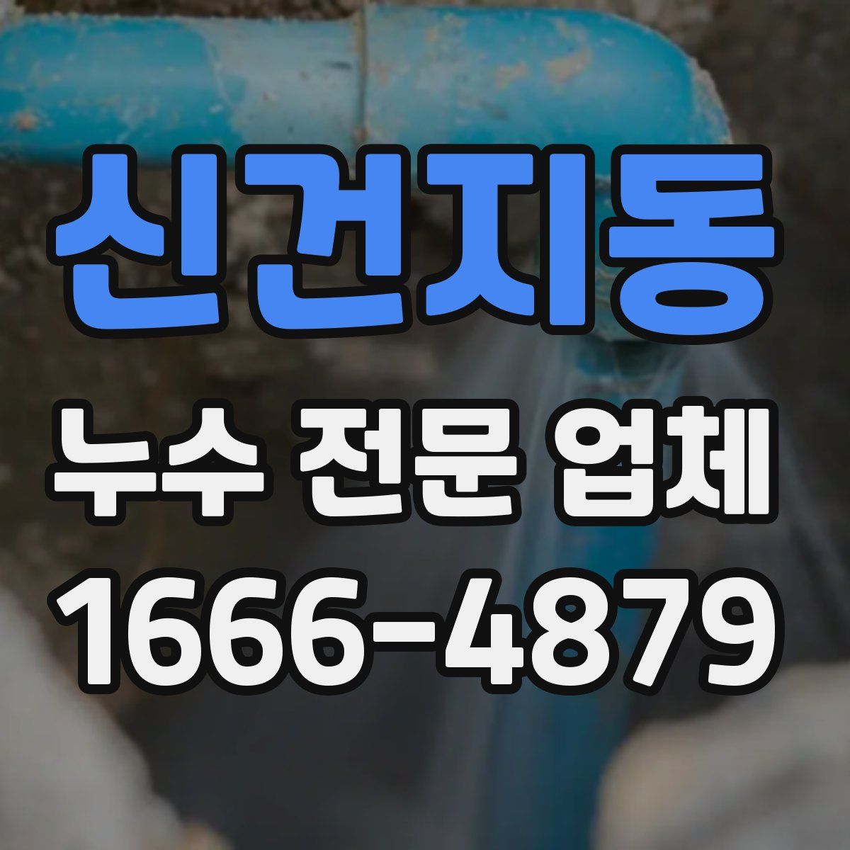 신건지동 누수 전문 업체