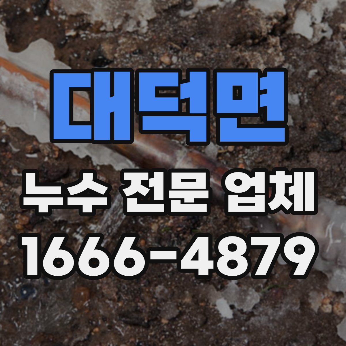 대덕면 누수 전문 업체