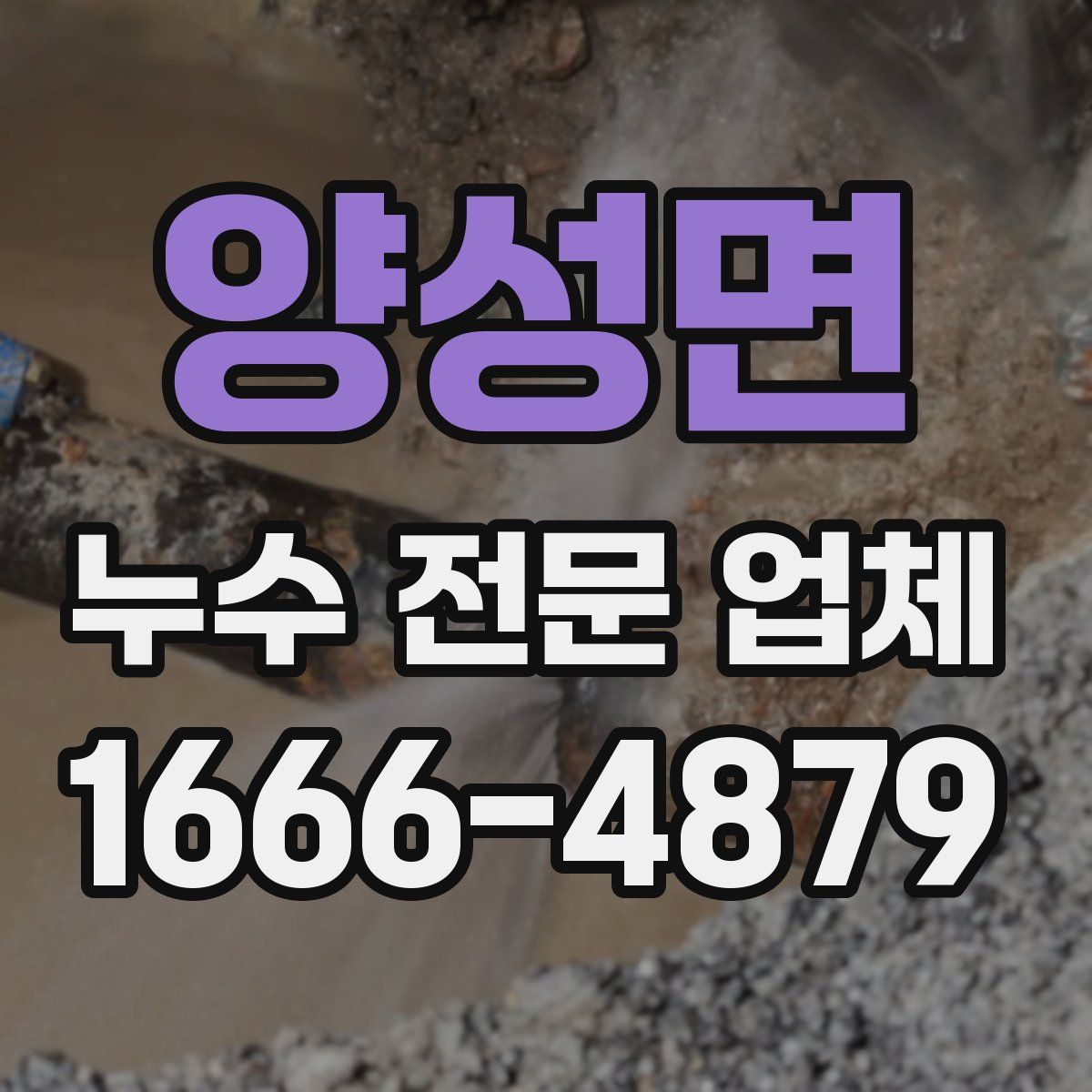 양성면 누수 전문 업체