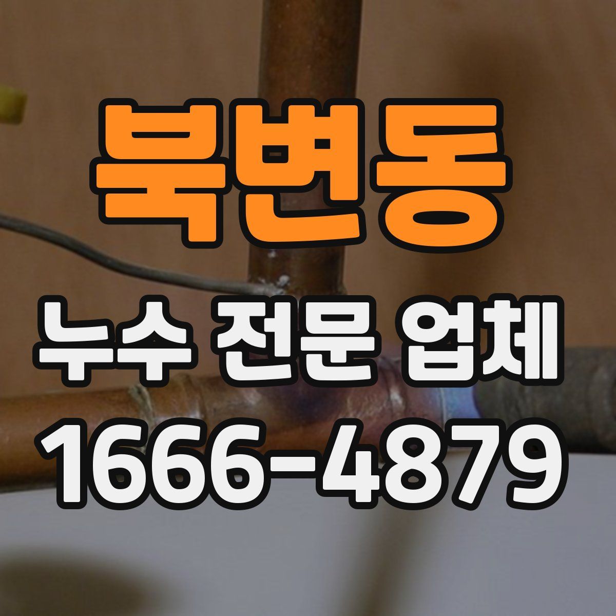북변동 누수 전문 업체