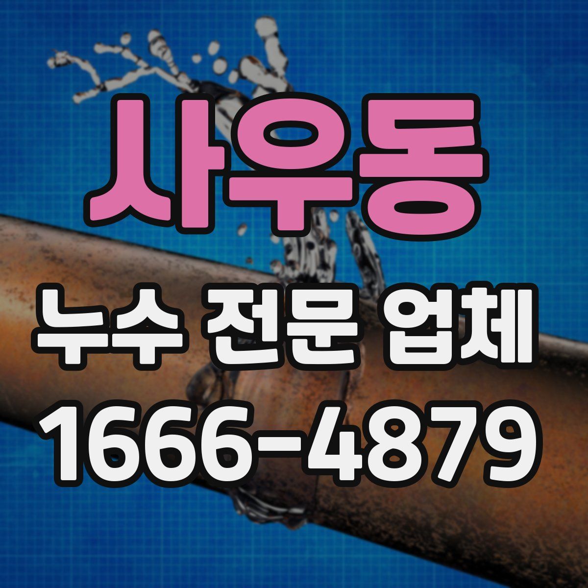 사우동 누수 전문 업체