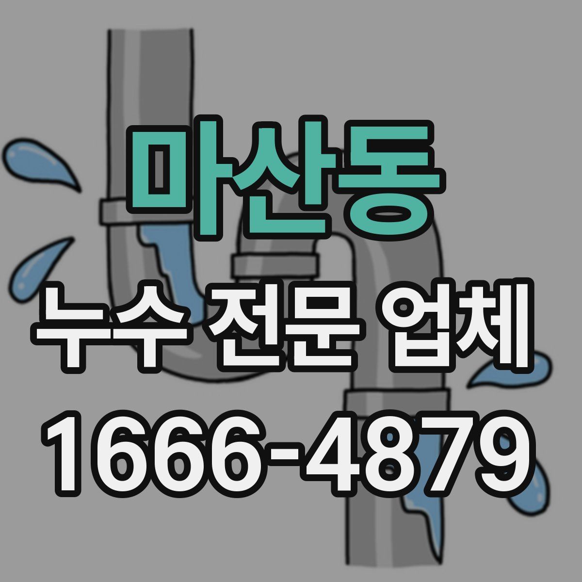 마산동 누수 전문 업체